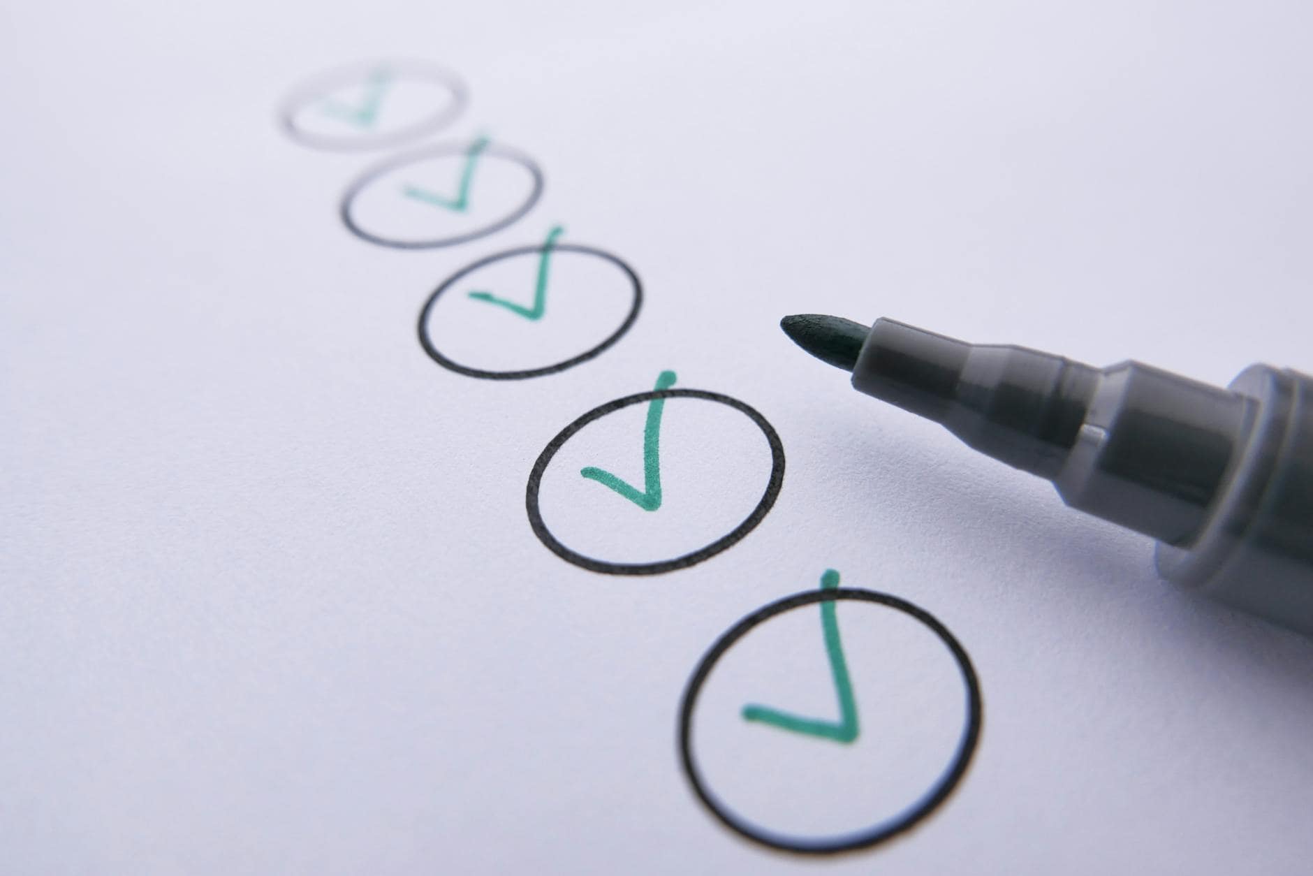 Checklist and evaluation process representing BRI screening methodology